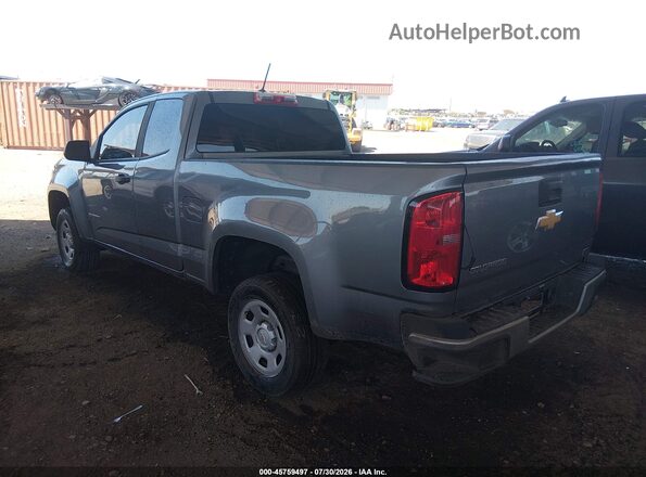 1GCHSBEA3J1305224 2018 CHEVROLET COLORADO Серый Задняя левая четверть