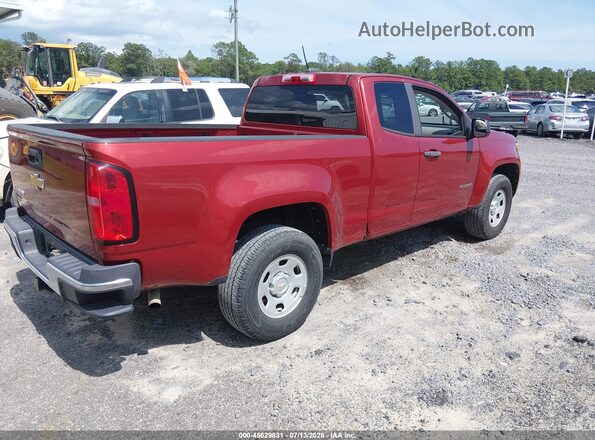 1GCHSBEA4G1318282 2016 CHEVROLET COLORADO Red უკანა მარჯვენა