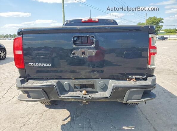 1GCHSBEA4H1199277 2017 CHEVROLET COLORADO Black Հետևի տեսք