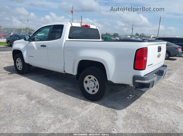 1GCHSBEA4J1275313 2018 CHEVROLET COLORADO Белый Задняя левая четверть
