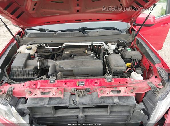 1GCHSBEA4K1190358 2019 CHEVROLET COLORADO Red Widok z tyłu