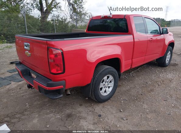 1GCHSBEA4K1190358 2019 CHEVROLET COLORADO Red Tył prawy