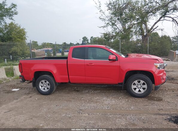 1GCHSBEA4K1190358 2019 CHEVROLET COLORADO Red Widok wnętrza 360 stopni