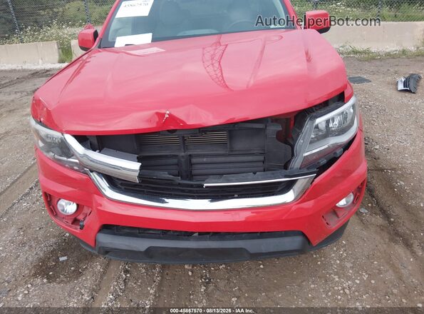 1GCHSBEA4K1190358 2019 CHEVROLET COLORADO Red Widok z przodu