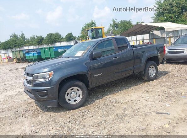 1GCHSBEA4L1138424 2020 CHEVROLET COLORADO Blue Передня ліва чверть