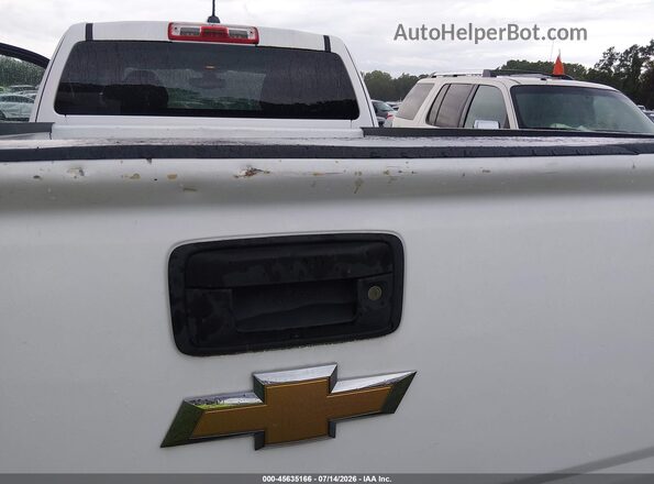 1GCHSBEA7G1323654 2016 CHEVROLET COLORADO White უკანა სალონის ხედი