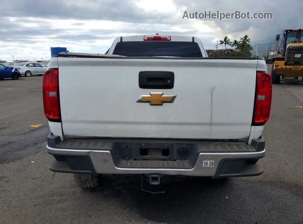1GCHSBEA7L1149658 2020 CHEVROLET COLORADO Белый Вид сзади