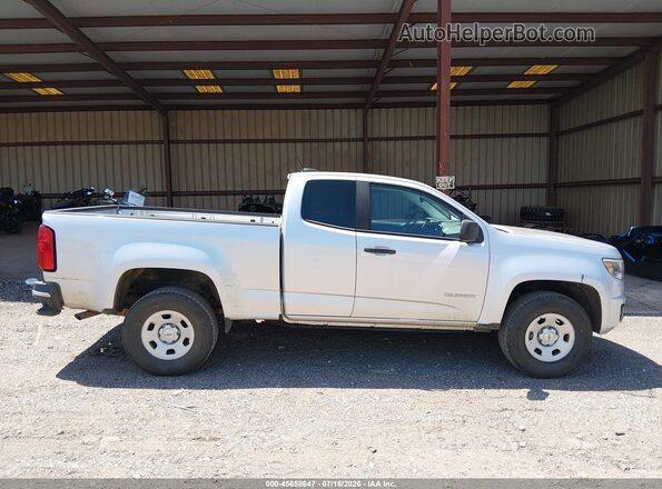 1GCHSBEA8K1100175 2019 CHEVROLET COLORADO Серебряный Вид задней части салона