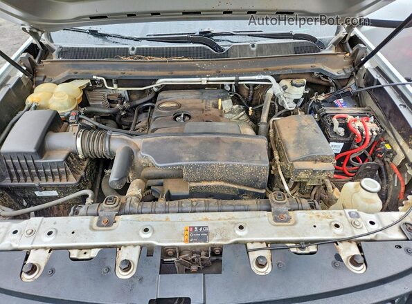 1GCHSBEAXJ1180237 2018 CHEVROLET COLORADO Silver Սալոնի հետևի տեսք