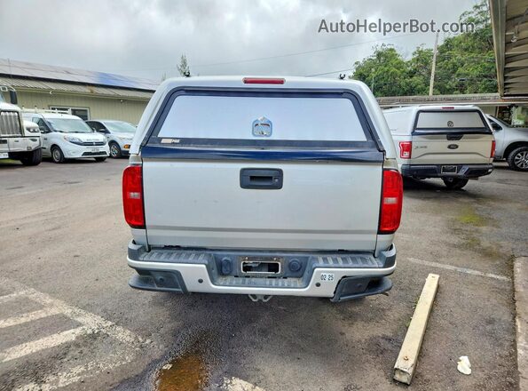 1GCHSBEAXJ1180237 2018 CHEVROLET COLORADO Silver Հետևի տեսք