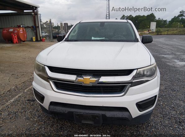 1GCHSBEAXJ1250013 2018 CHEVROLET COLORADO Белый Вид спереди