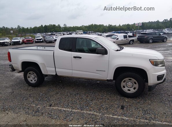 1GCHSBEAXJ1250013 2018 CHEVROLET COLORADO Белый Вид задней части салона