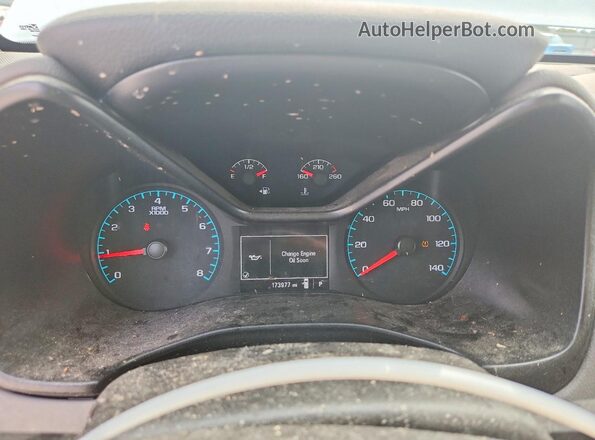 1GCHSBEAXK1248537 2019 CHEVROLET COLORADO White Вид щитка приладів