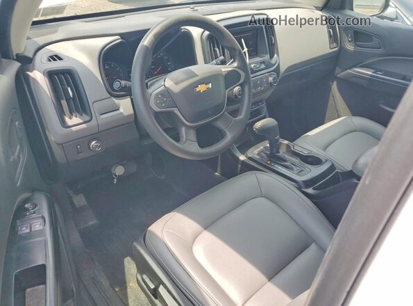 1GCHSBEN8L1237881 2020 CHEVROLET COLORADO White Առջևի վահանակի տեսք