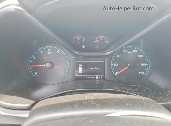 1GCHSBEN8L1237881 2020 CHEVROLET COLORADO White Սարքավորումների վահանակի տեսք