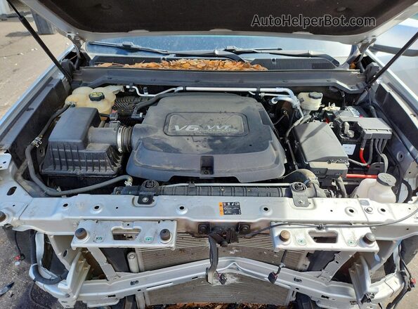 1GCHSCE30G1132259 2016 CHEVROLET COLORADO Silver Вид задньої частини салону