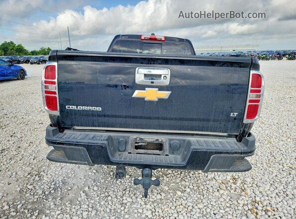 1GCHSCE3XG1136769 2016 CHEVROLET COLORADO Black Вид ззаду