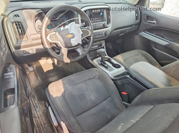 1GCHSCE3XG1136769 2016 CHEVROLET COLORADO Black Вид панелі приладів