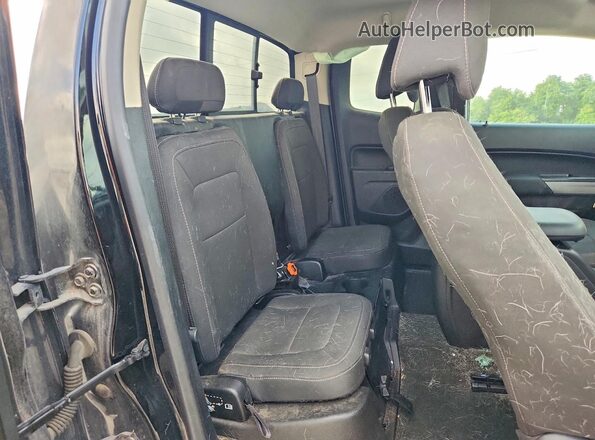 1GCHSCE3XG1136769 2016 CHEVROLET COLORADO Black Вид задніх сидінь