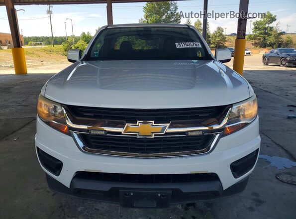 1GCHSCEA1L1161519 2020 CHEVROLET COLORADO Белый Вид спереди