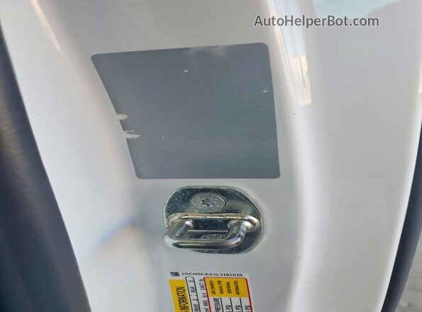 1GCHSCEA1L1161519 2020 CHEVROLET COLORADO Белый Вид подкапотного пространства