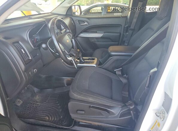 1GCHSCEA1L1161519 2020 CHEVROLET COLORADO Белый Вид салона спереди
