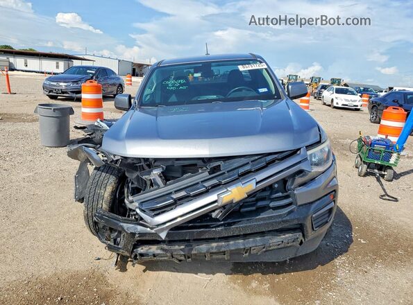 1GCHSCEA3M1258240 2021 CHEVROLET COLORADO Gray Front view