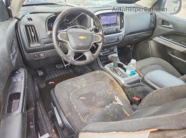 1GCHSCEA4M1241382 2021 CHEVROLET COLORADO Белый Вид панели приборов