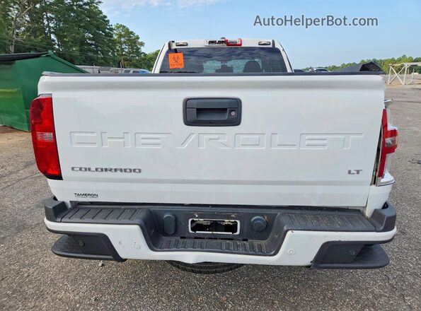 1GCHSCEA4M1241382 2021 CHEVROLET COLORADO Белый Вид сзади