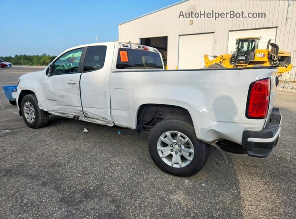 1GCHSCEA4M1241382 2021 CHEVROLET COLORADO Белый Задняя левая четверть