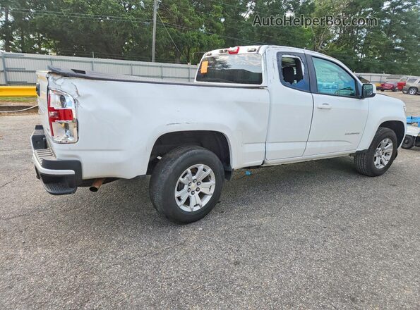 1GCHSCEA4M1241382 2021 CHEVROLET COLORADO Белый Задняя правая четверть