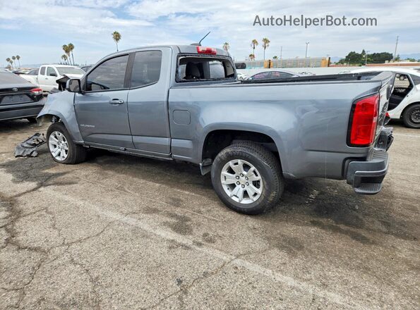 1GCHSCEA5M1284564 2021 CHEVROLET COLORADO Серый Задняя левая четверть