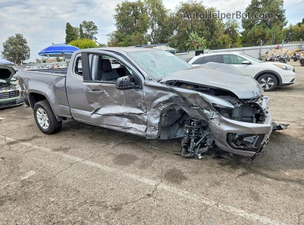 1GCHSCEA5M1284564 2021 CHEVROLET COLORADO Серый Передняя правая четверть