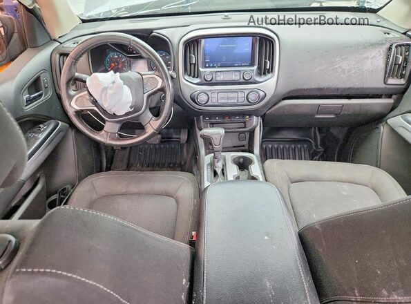 1GCHSCEA5M1284564 2021 CHEVROLET COLORADO Серый Вид панели приборов