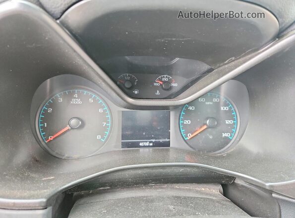1GCHSCEA5N1274411 2022 CHEVROLET COLORADO Black Вид щитка приладів