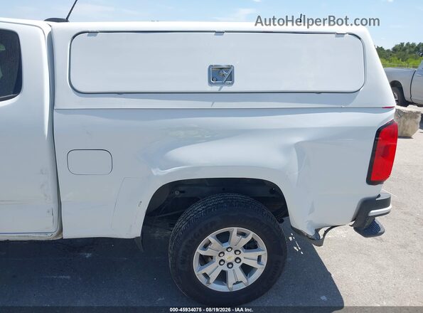 1GCHSCEA6M1215141 2021 CHEVROLET COLORADO White წინა ხედი