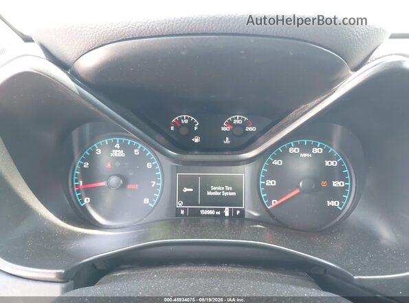 1GCHSCEA6M1215141 2021 CHEVROLET COLORADO White უკანა სავარძლების ხედი