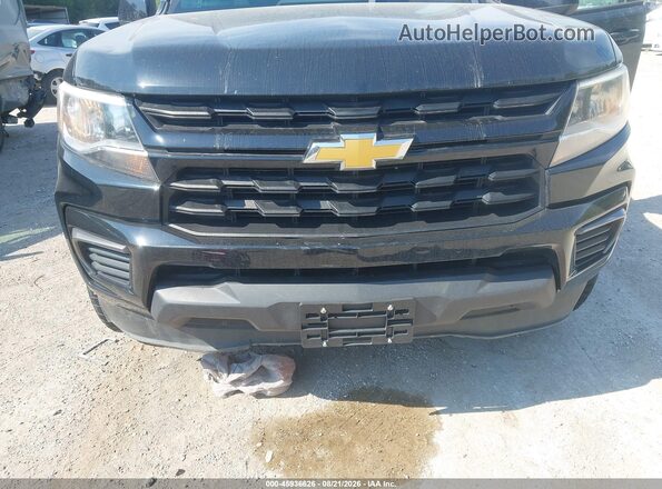 1GCHSCEA6M1268003 2021 CHEVROLET COLORADO Black Widok z przodu