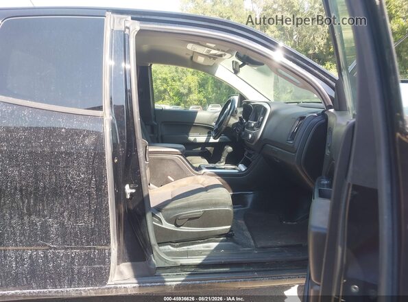 1GCHSCEA6M1268003 2021 CHEVROLET COLORADO Black Widok wnętrza z przodu