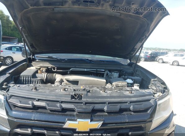 1GCHSCEA6M1268003 2021 CHEVROLET COLORADO Black Widok z tyłu