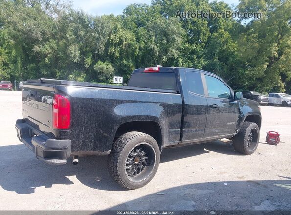 1GCHSCEA6M1268003 2021 CHEVROLET COLORADO Black Widok wnętrza z tyłu