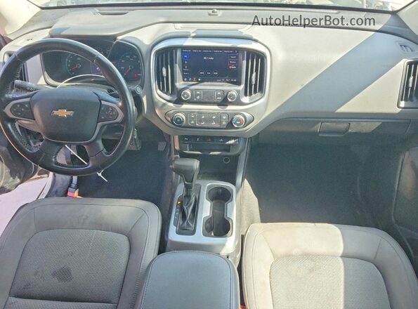1GCHSCEA7L1196775 2020 CHEVROLET COLORADO White Առջևի վահանակի տեսք