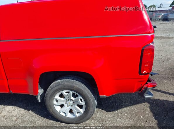1GCHSCEA8H1284466 2017 CHEVROLET COLORADO Красный Вид спереди