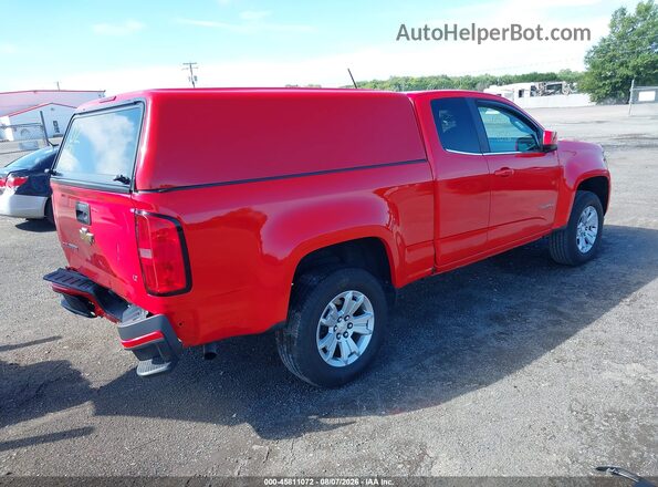 1GCHSCEA8H1284466 2017 CHEVROLET COLORADO Красный Задняя правая четверть