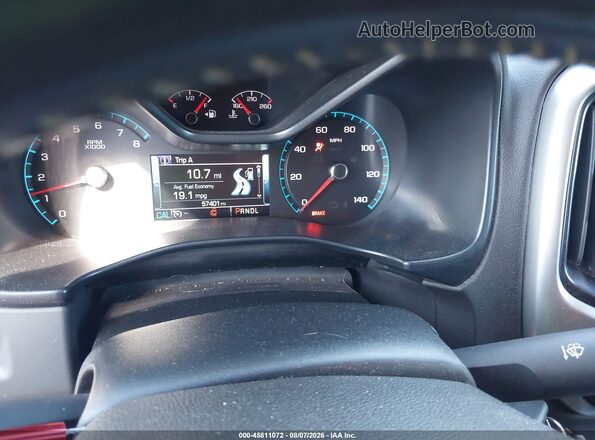1GCHSCEA8H1284466 2017 CHEVROLET COLORADO Красный Вид задних сидений