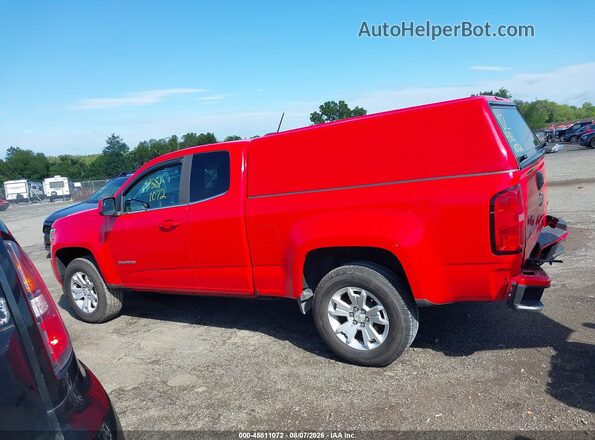 1GCHSCEA8H1284466 2017 CHEVROLET COLORADO Красный Панорамный вид салона 360°