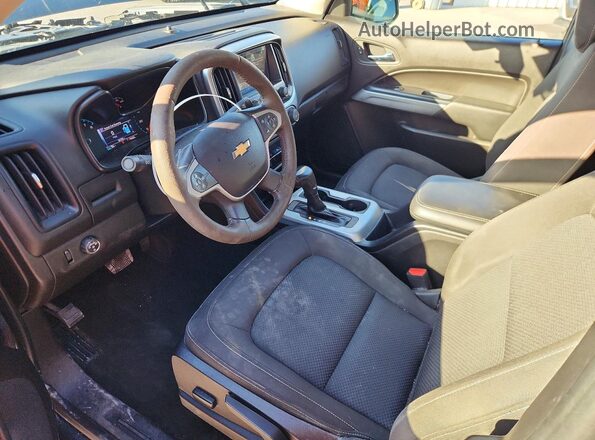 1GCHSCEA8H1289893 2017 CHEVROLET COLORADO Charcoal Vista del salpicadero