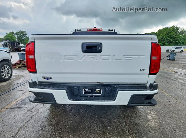 1GCHSCEA8M1247590 2021 CHEVROLET COLORADO White უკანა ხედი