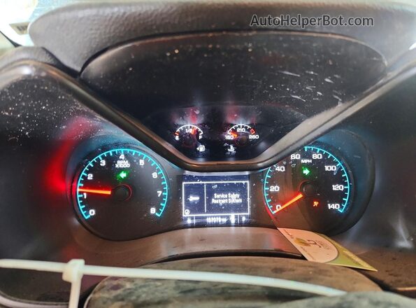 1GCHSCEA8N1165277 2022 CHEVROLET COLORADO Серебряный Вид щитка приборов