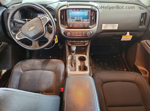 1GCHSCEA8N1165277 2022 CHEVROLET COLORADO Серебряный Вид панели приборов